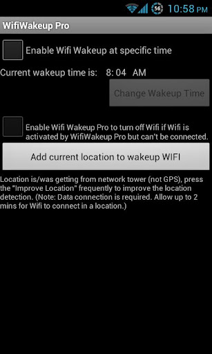 Wifi Wakeup Pro