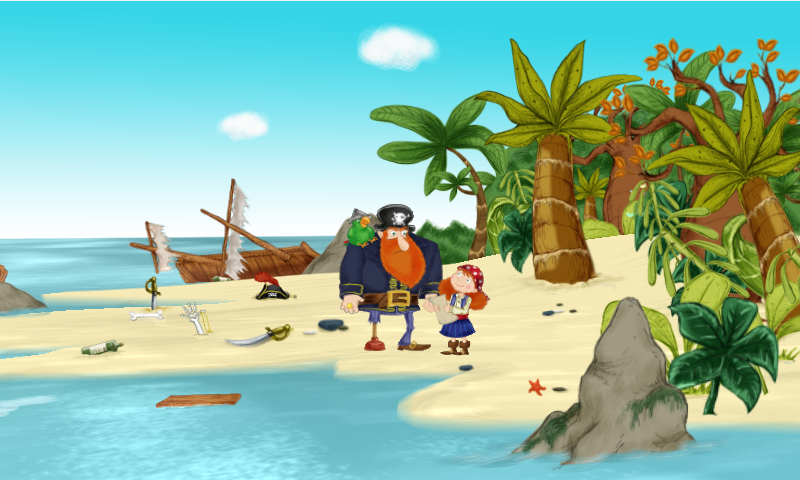 Android application Alizay, pirate girl screenshort