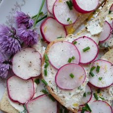 Queen Victoria's Radish Sandwich