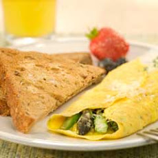 Asparagus 'n Parmesan Omelet