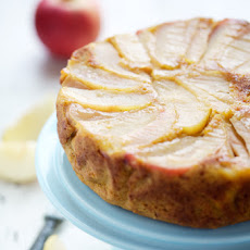 Apple and pumpkin upside down cake