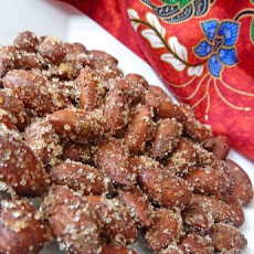 Sweet and Spicy Chinese Five Spice Roasted Almonds