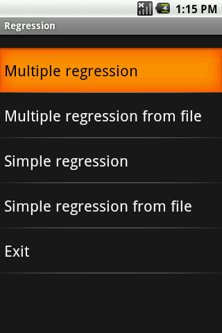 【免費生產應用App】Simple & Multiple Regression-APP點子