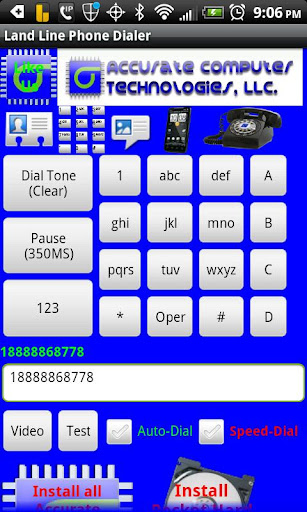 【免費通訊App】Land Line Phone Dialer-APP點子