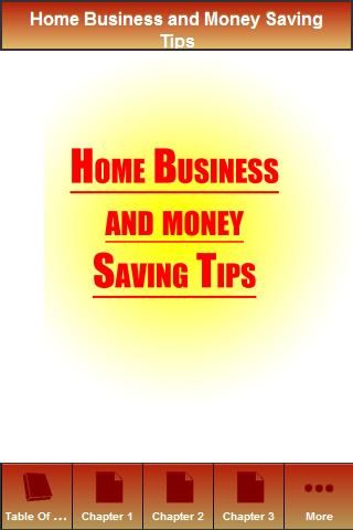 How to Save Money in Home Busi