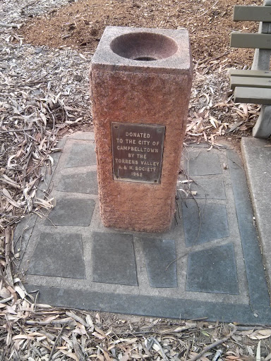 A and H Society Dedicated Water Fountain