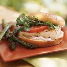 Grilled Lemon-Basil Tofu Burgers