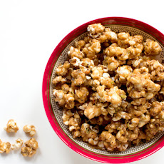 White Truffle-Pistachio Caramel Corn
