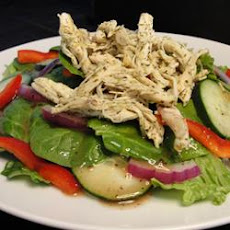 Fresh Chicken Salad with Baby Greens