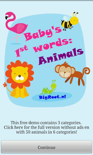 Baby first words: Animals *