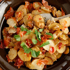 Jerusalem Artichokes with Crispy Prosciutto  Recipe