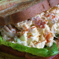 Kicked Up Chicken Salad Sandwiches