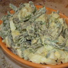 Green Bean Egg Salad