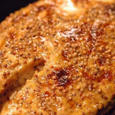 Grilled Salmon With Dilled Mustard Glaze