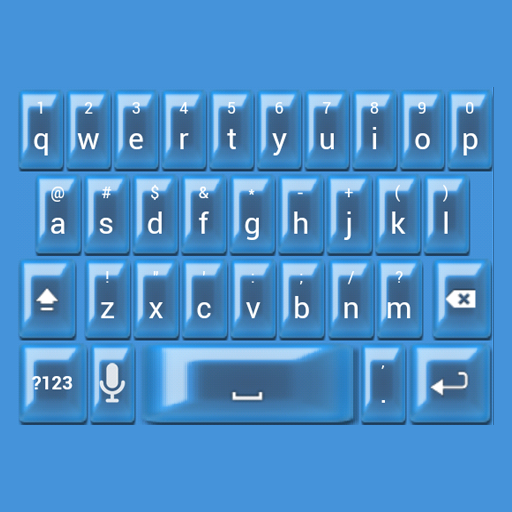 Royal Blue Pearl Keyboard Skin 個人化 App LOGO-APP開箱王