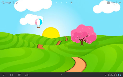 Sunny Hills Live Wallpaper