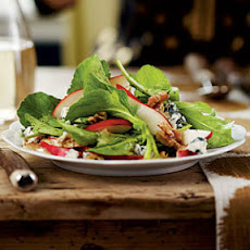 Arugula-Pear-Blue Cheese Salad