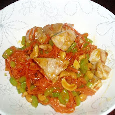 Crystal Pork in Orange Sauce