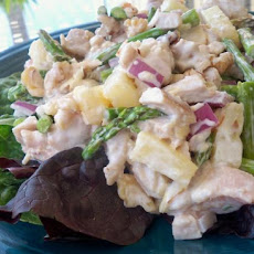 Spring Asparagus Chicken Salad