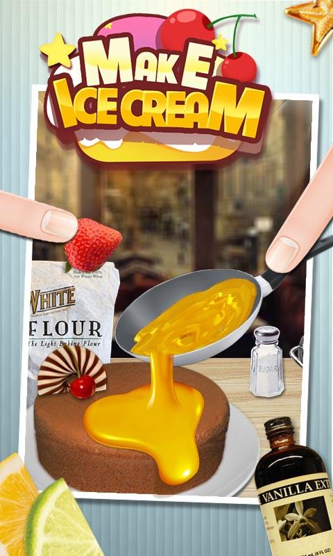 Android application Ice Cream Maker - cooking game screenshort
