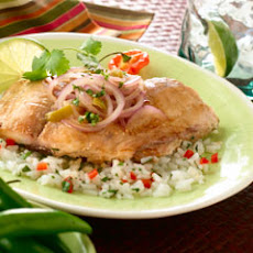 Pescado Con Cilantro