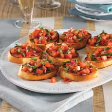 Italian Bread With Tomato Appetizers