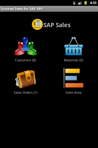 Unvired Sales for SAP