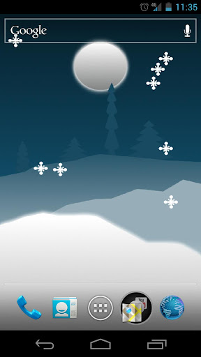 Winter Holiday Live Wallpaper