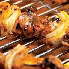 Chicken and Bacon Shish Kabobs