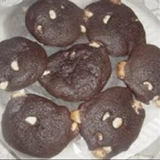 White Chocolate Chip Strawberry Fudge Drop Cookies