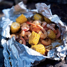 Barbecued Lime Shrimp and Corn