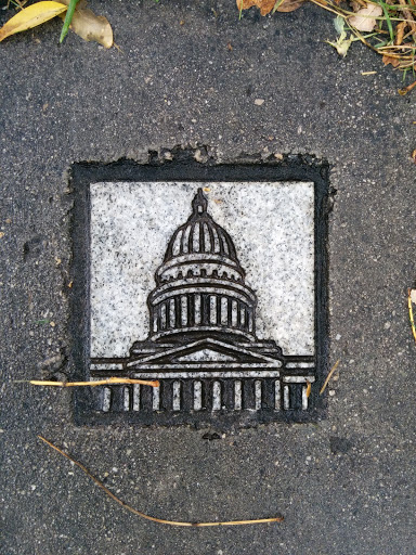 Utah State Capitol Plaque 