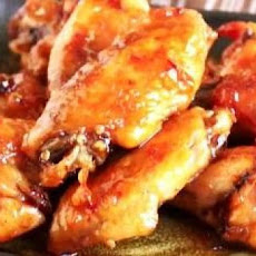 Orange-Glazed Chicken Wings