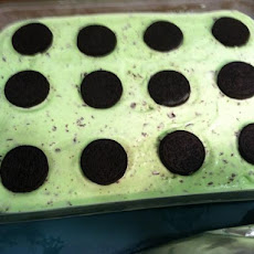 Oreo Mint Ice Cream Dessert