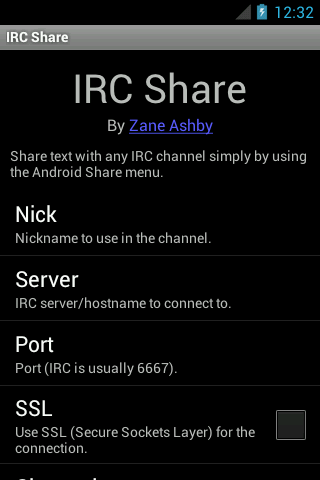 IRC Share