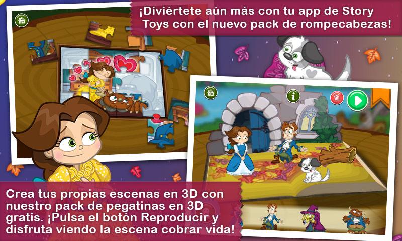 Android application StoryToys Beauty and the Beast screenshort