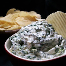 Low Fat Spinach Onion Dip