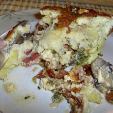 Artichoke and Red Pepper Frittata (Ww 4 Points)