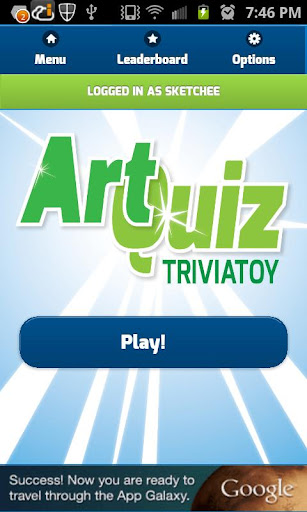 Art Quiz Trivia Toy