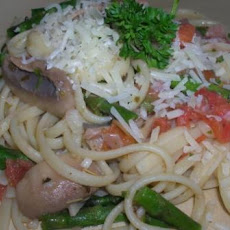 Uncle Bill's Asparagus Pasta Primavera
