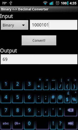 Binary Decimal Converter