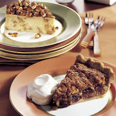 Caramel-Walnut Pie with Dried Cherries
