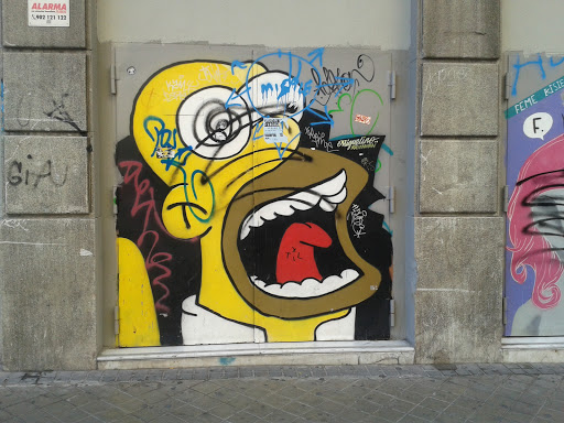 Graffiti Homer