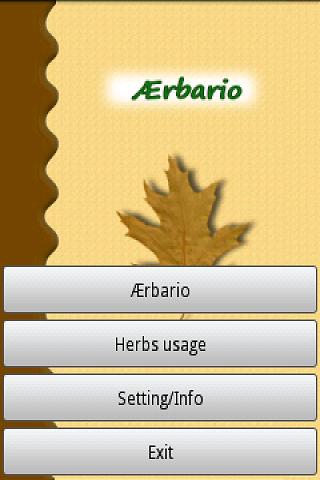 aErbario - Android herbarium