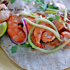 Grilled Ponzu Shrimp Tacos