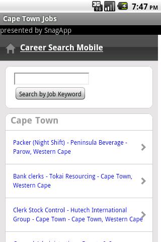 Cape Town Jobs