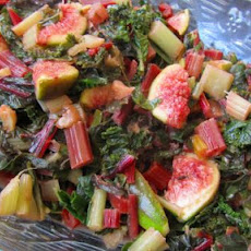 Sauteed Leafy Greens With Grapefruit Vinaigrette