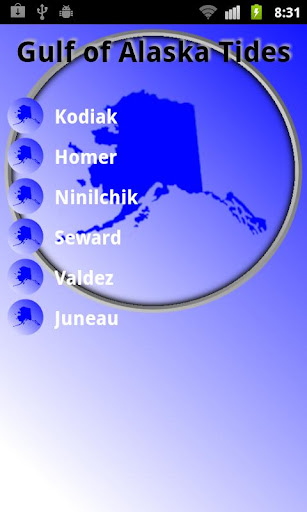 Gulf of Alaska Tide Tables