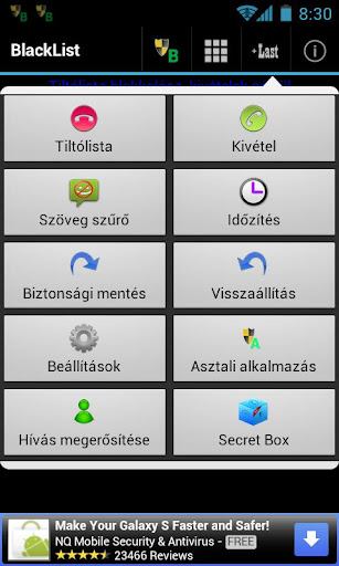 Feketelistára Blacklist