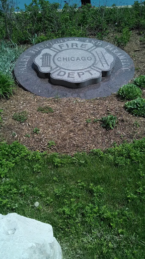 Chicago Fire Dept. Memorial Park Plaque